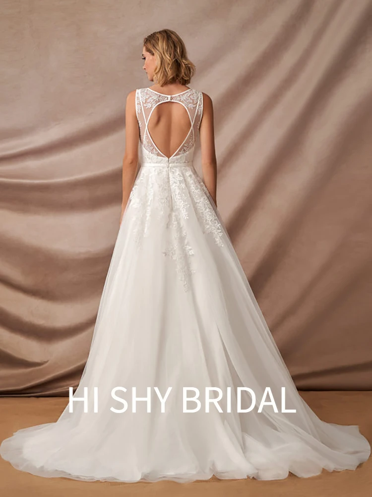 

Hi Shy Bridal 2021 New Luxury Lace Wedding Dresses Suitable for Every Bride Free Tailored Plus Size and Free Shipping