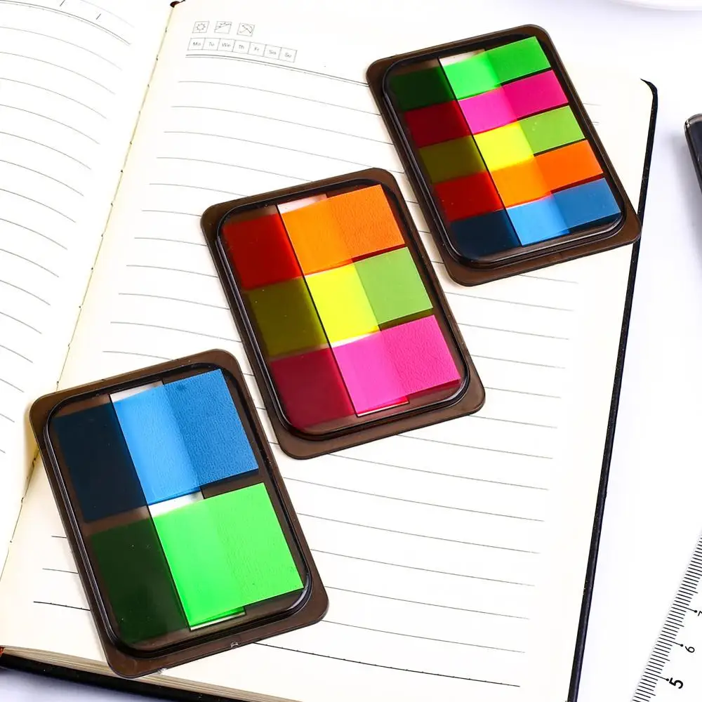 Корейский блокнот канцелярская наклейка для планировщика вкладка указателя