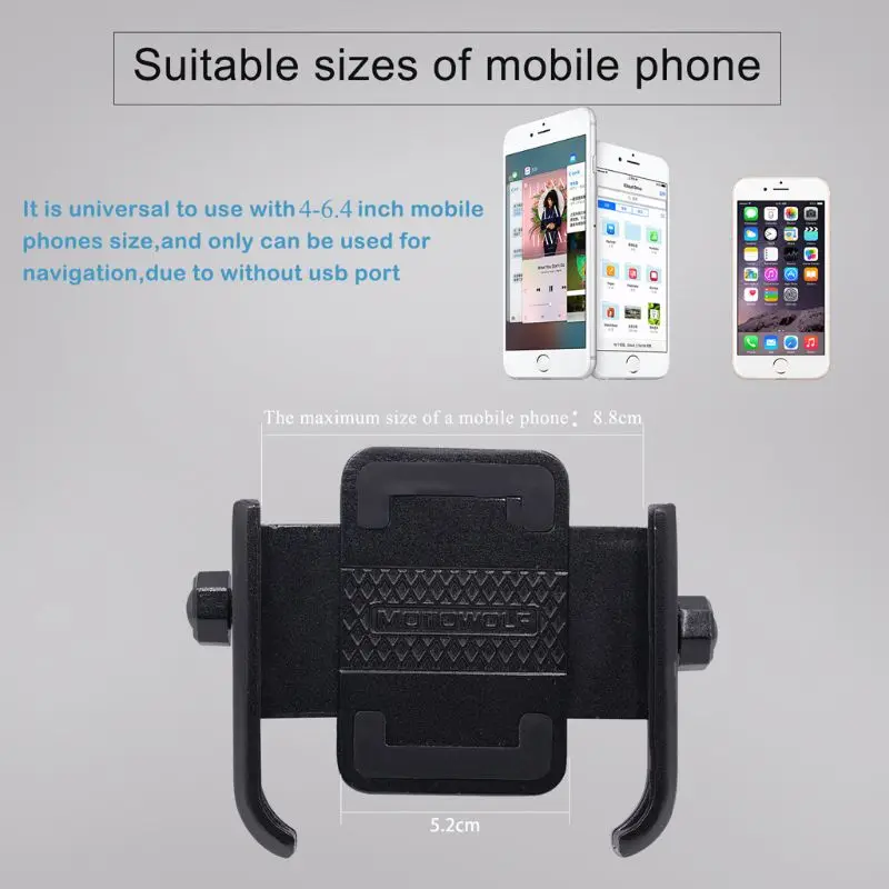 Универсальный Велосипедный руль из алюминиевого сплава на 360 градусов держатель