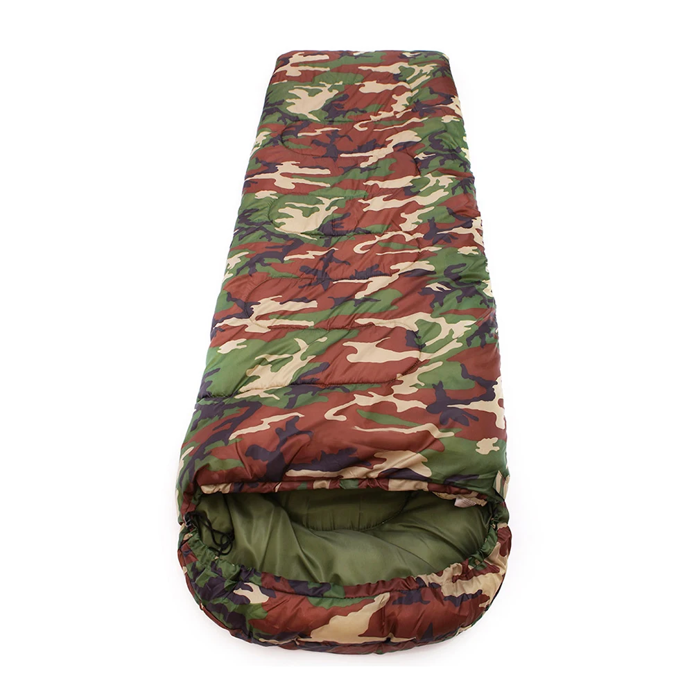 

Portable Lightweight Adult Cold Weather Outdoor Warm Sleeping Bag Camping Camouflage Portable For Outdoor Camping Tour Travel