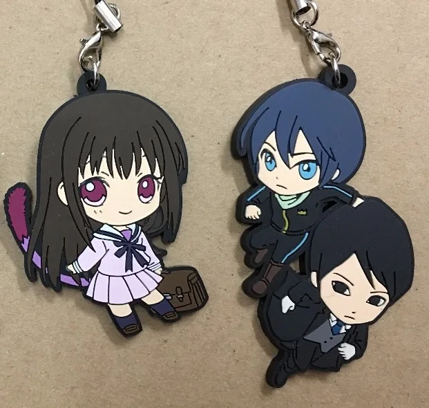 2 шт./лот оригинальные японские аниме-фигурки Noragami ya резиновые силиконовые