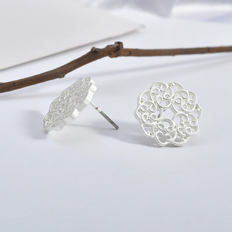 Ouemey аксессуары ручной работы из Золотого Сплава модные серьги-Крючки с модным