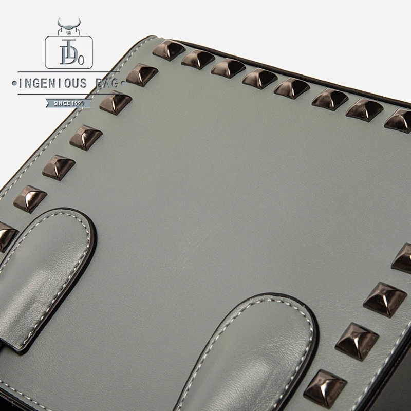 Женские сумки из искусственной кожи женские сумки-мессенджеры с заклепками