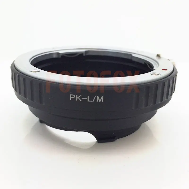 

PK-LM pentax PK Mount lens to LM Lens Adapter ring for Leica M L/M M9 M8 M7 M6 M5 m3 m2 M-P camera TECHART LM-EA7