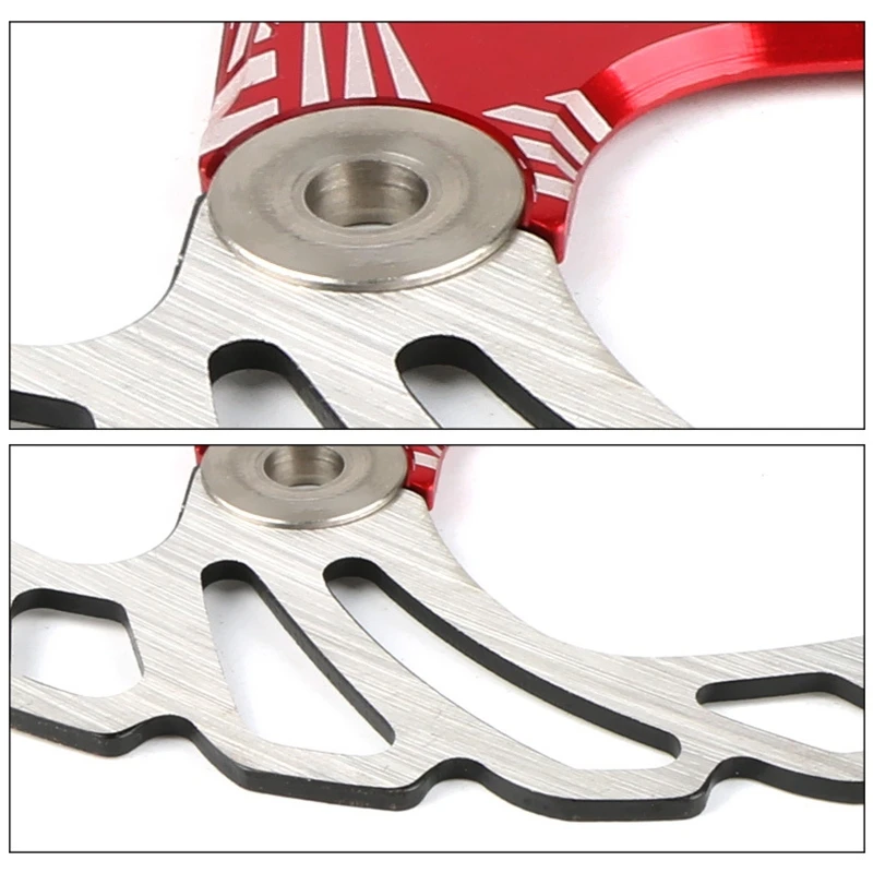 

MEIJUN 140mm MTB Mountain Bike Floating Brake Rotor Cooling Brake Rotors Down Hill Floating Bicycle Brake Six Nail Disc