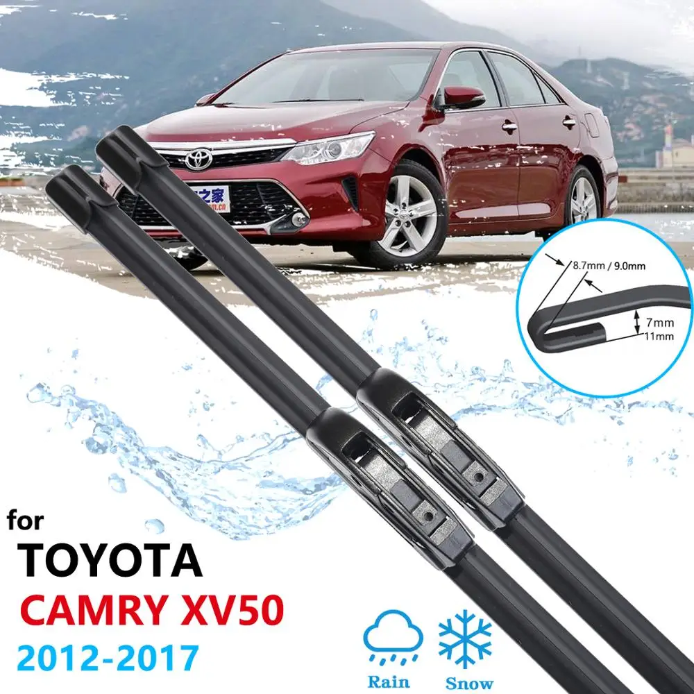 Автомобильный стеклоочиститель для Toyota Camry 50 XV50 2012 ~ 2017 лобовое стекло