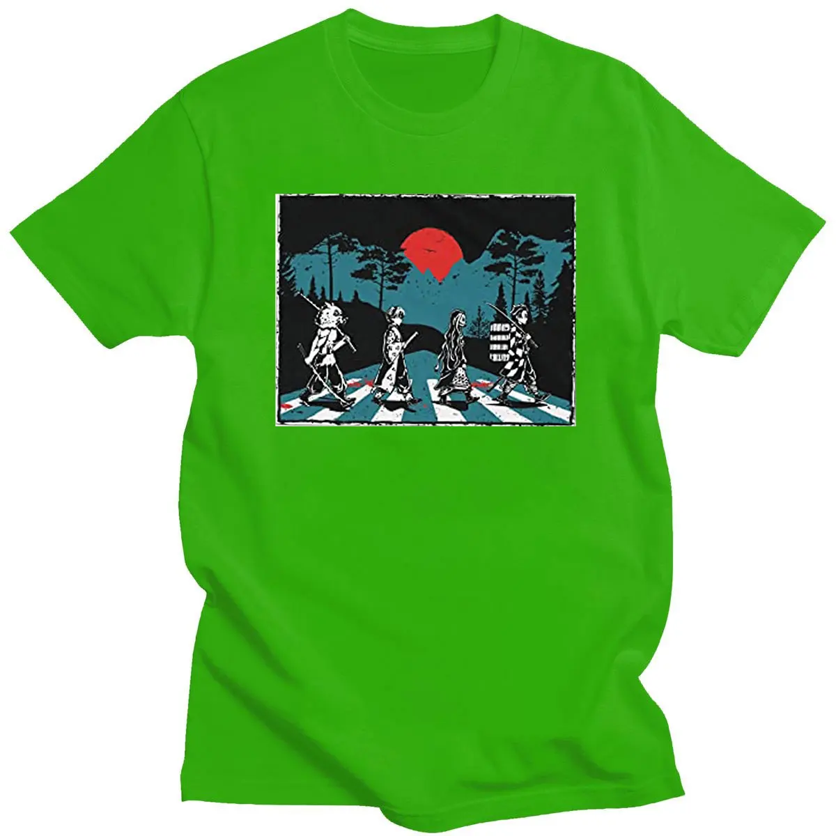 

2021 Tees Demon Slayer Kimetsu No YaibaKamado Tanjirou Kamado Nezuko Agatsuma Zenitsu Hashibira Printed Comfortabled Streetwears