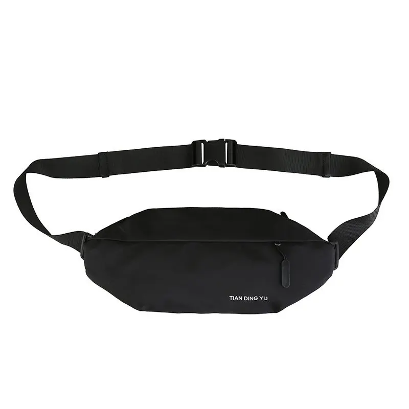 

For Fanny Fashion Men Waist Bag Pack Sports Belt Pack Waterproof Nylon Unisex Crossbody Shoulder Bag Belt Purse Men Chest Bags