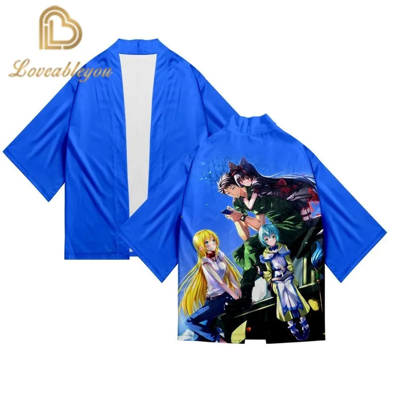 Кимоно для мужчин и женщин японское кимоно в стиле Харадзюку летний Азия костюм