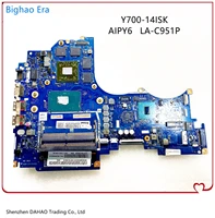 aipy6 la c951p mb for lenovo ideapad y700 14isk laptop motherboard w i7 6700hq cpu r9 m375 4gb gpu 216 0846033 ddr4 100 tested