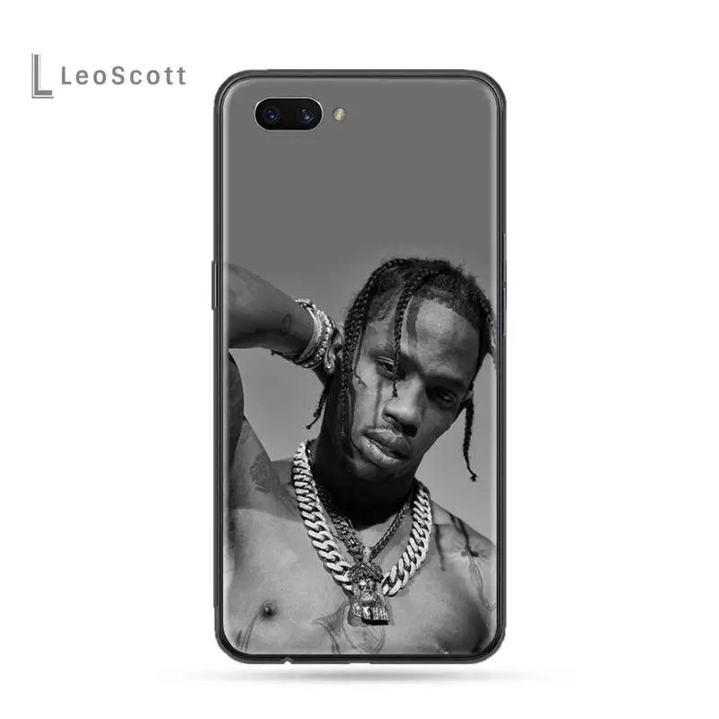 

USA Rapper Travis Scott Phone Case For OPPO F 1S 7 9 K1 A77 F3 RENO F11 A5 A9 2020 A73S R15 REALME PRO Cover Funda Shell
