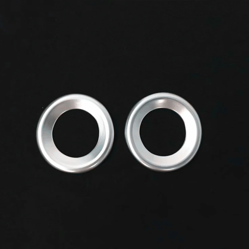 

ABS Matte For Honda CR-V CRV 2017 Car Front speaker audio Horn ring frame panel Cover Trim sticker Car styling accessories 2pcs