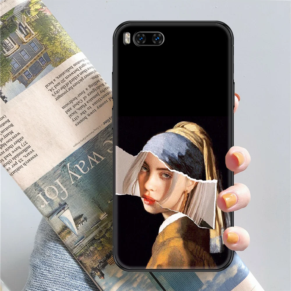 

Singer B-Billies Phone case For Xiaomi Mi Max Note 3 A2 A3 8 9 9T 10 Lite Pro Ultra black art coque trend bumper soft waterproof