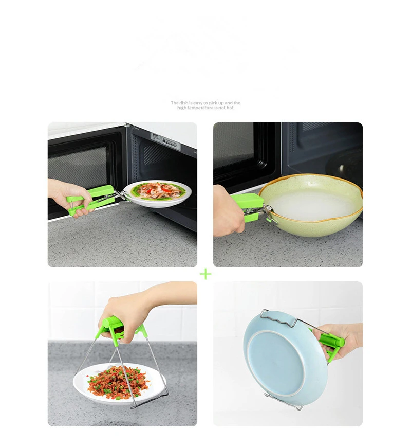 Зажим для миски горячий держатель миски|Подставки под ложку и держатели на