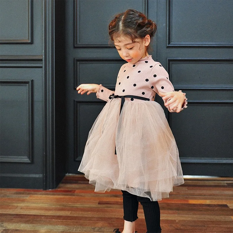 Платье для маленьких девочек Vestido Infantil Одежда новорожденных Зимнее платье