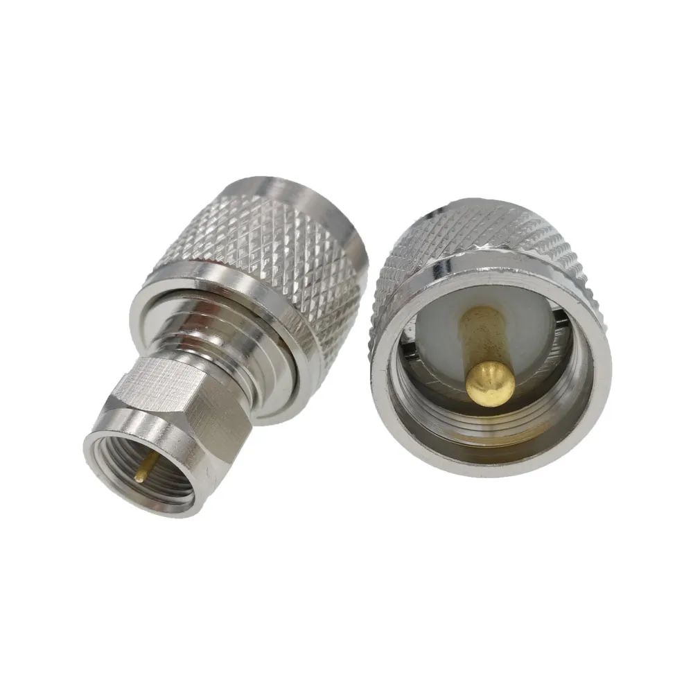 UHF Male PL259 к F RF коаксиальный адаптер 1 шт. | Обустройство дома