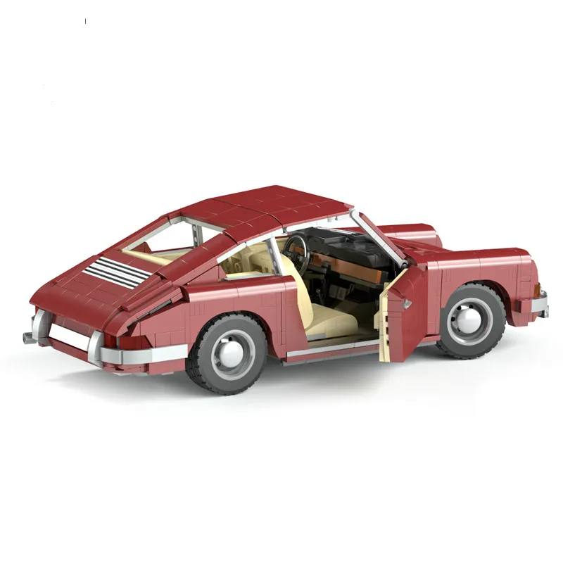 

BuildMoc Supercar Racers Scale Famous brand classic Sports Car fit 42056 Technic Vehicles Building Blocks Bricks Toys gift