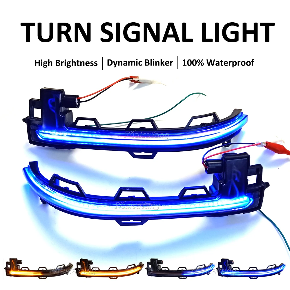 

For BMW X3 X4 X5 X6 F25 LCI F26 F15 F16 2014-28 Side Rearview Mirror Indicator Blinker Light Sequential Dynamic Turn Signal Lamp