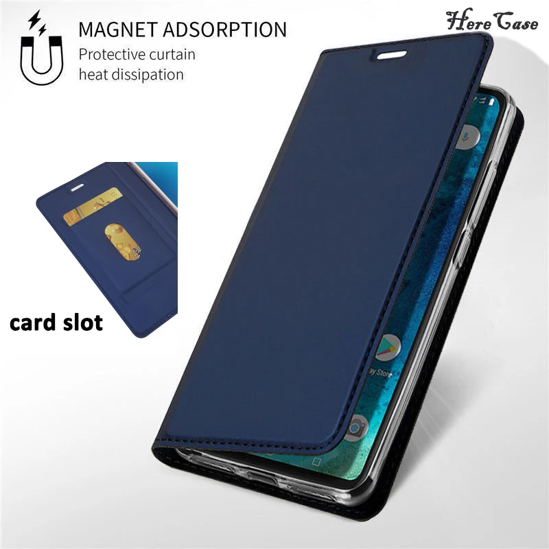 Магнитный чехол книжка с откидной крышкой для Xiaomi Mi 9 8 SE A1 A2 A3 Lite тонкий кожаный