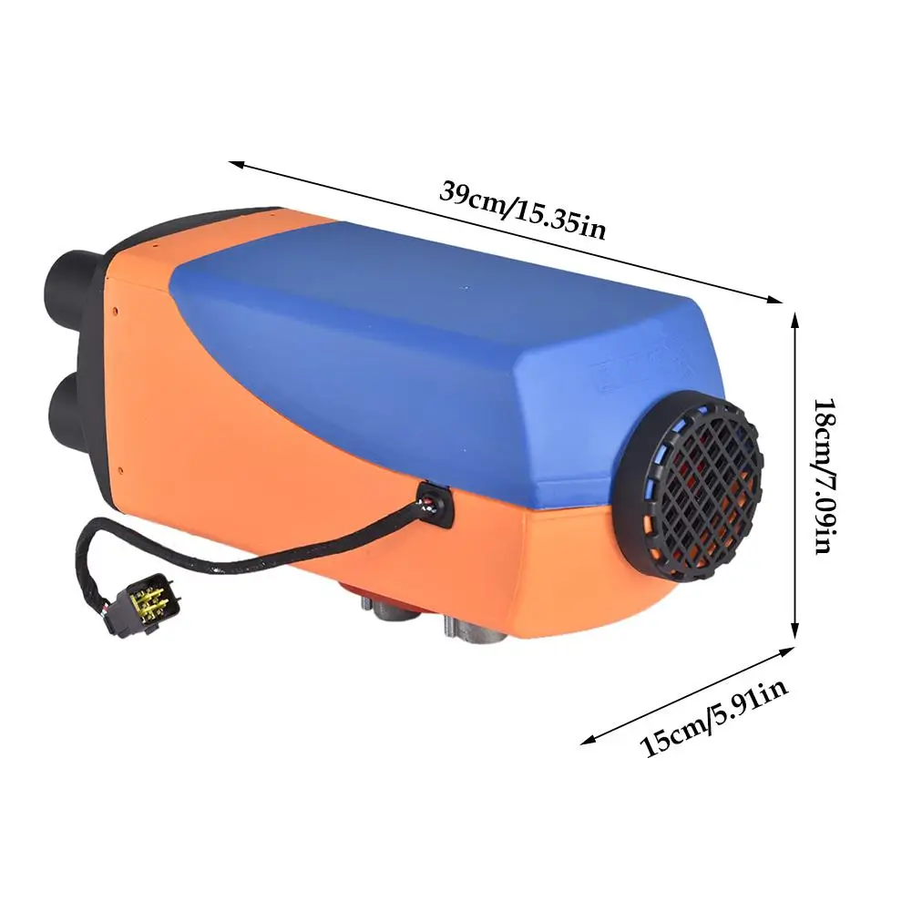 

Car Heater 5KW 12V 24V All In One Diesel Air Heater 4 Holes Parking Fuel Heater for Homes Trucks Moter Boat Car Bus