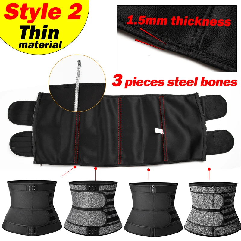 

Women Waist Trainer Neoprene Body Shaper Belt Slimming Sheath Belly Reducing Shaper Tummy Sweat Shapewear Workout Shaper Corset