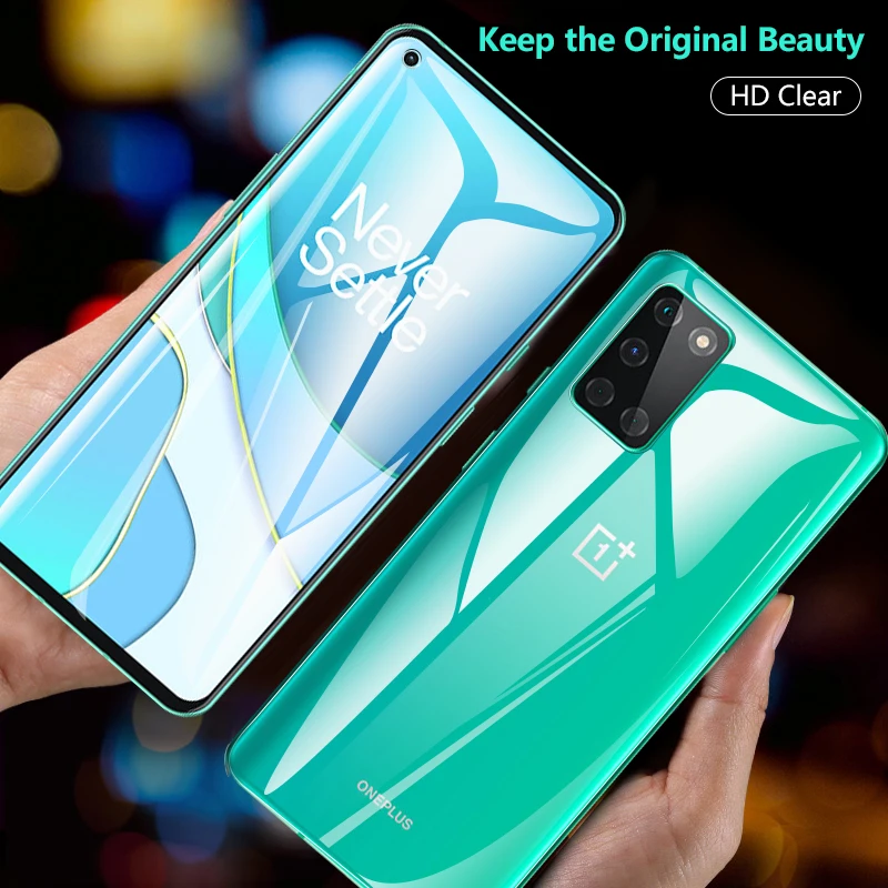 

Изогнутая 3d-пленка для OnePlus 8 T, защита экрана, полное покрытие, нано-Гидрогелевая пленка для Oneplus 8 Pro 8 T 1 + 8 T, не стекло, без пузырьков