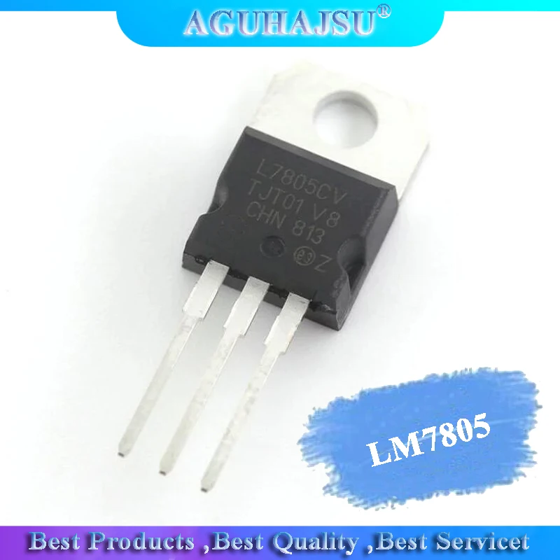 10 шт. L7805CV TO220 L7805 TO 220 7805 LM7805 MC7805 Новый и оригинальный IC|Интегральные схемы| |
