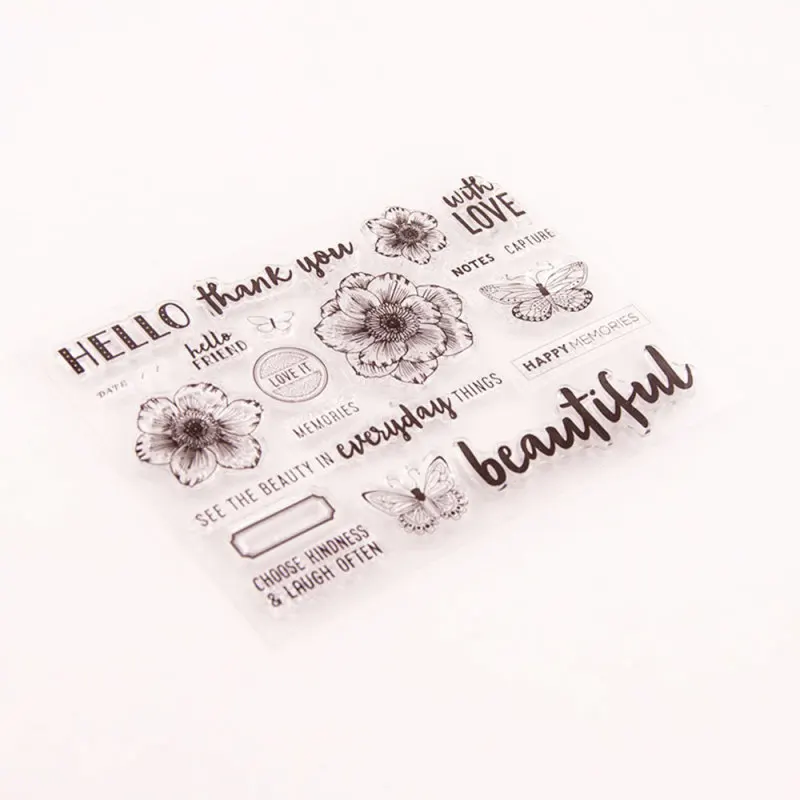 Прозрачные штампы/силиконовые уплотнения для скрапбукинга сделай сам | Дом и сад