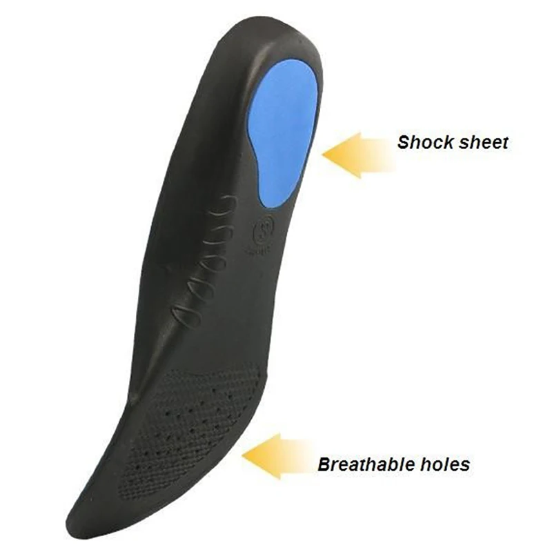Orthotic insoles EVA Adult Flat Foot Arch Support Orthotics Orthopedic Insoles for Men and Women Feet Health Care Pad L0062 | Красота и