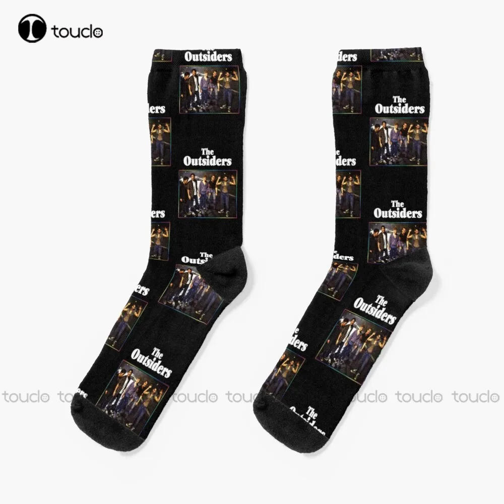 The Outsiders 80S Movie Socks Unisex Adult Teen Youth Socks Personalized Custom 360° Digital Print Hd High Quality  Funny Sock