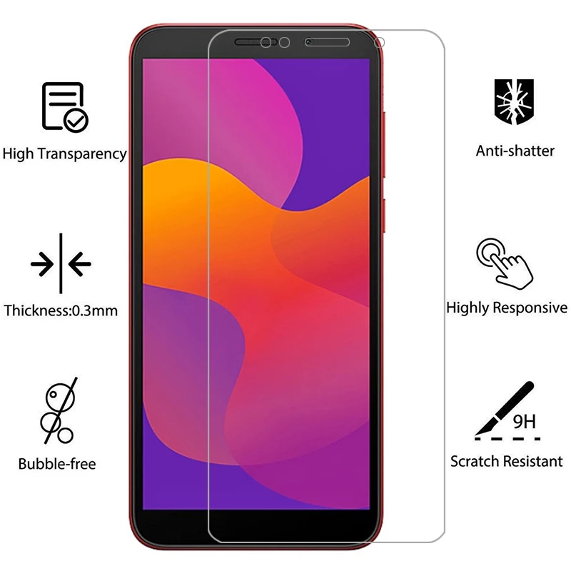 Защитное стекло закаленное для huawei honor 7 s 8 9 s7 s8 s9|Защитные стёкла и плёнки