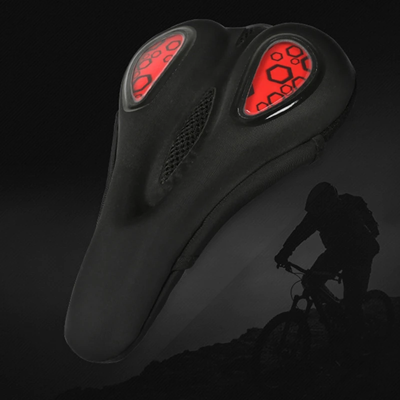 Quality Bicycle Seat Cushion Mountain Bike Silicone Soft Cushions Cycling Equipment Accessories | Спорт и развлечения