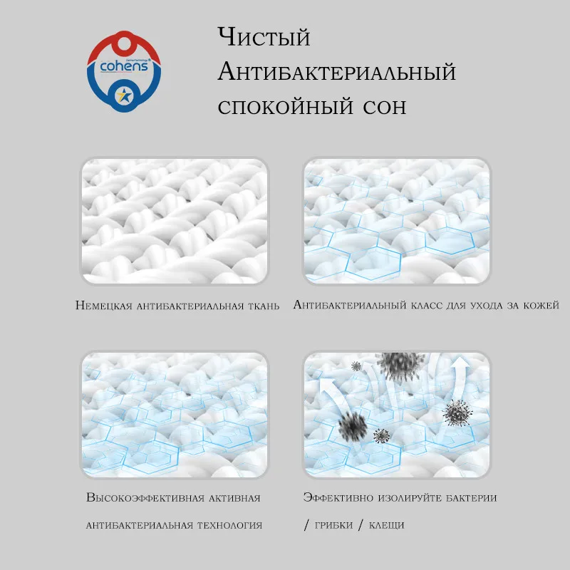 ESKIMO New Soft Cotton Antibacterial Hotel-Style Mattress Household Tatami Thickened Foldable Breathable Bed Quilt for Bedroom | Дом и сад