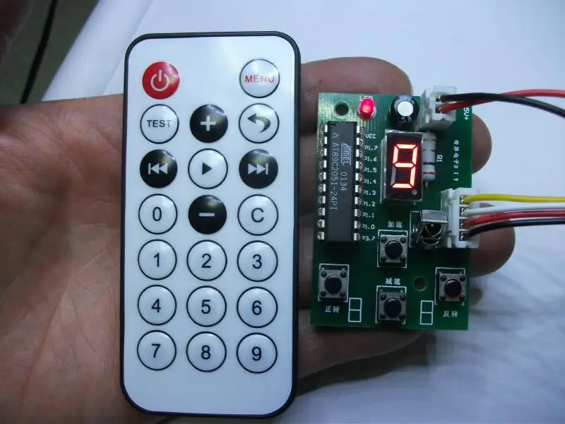 С дистанционным управлением дисплеем шестерни регулируемой скоростью 2-фазный