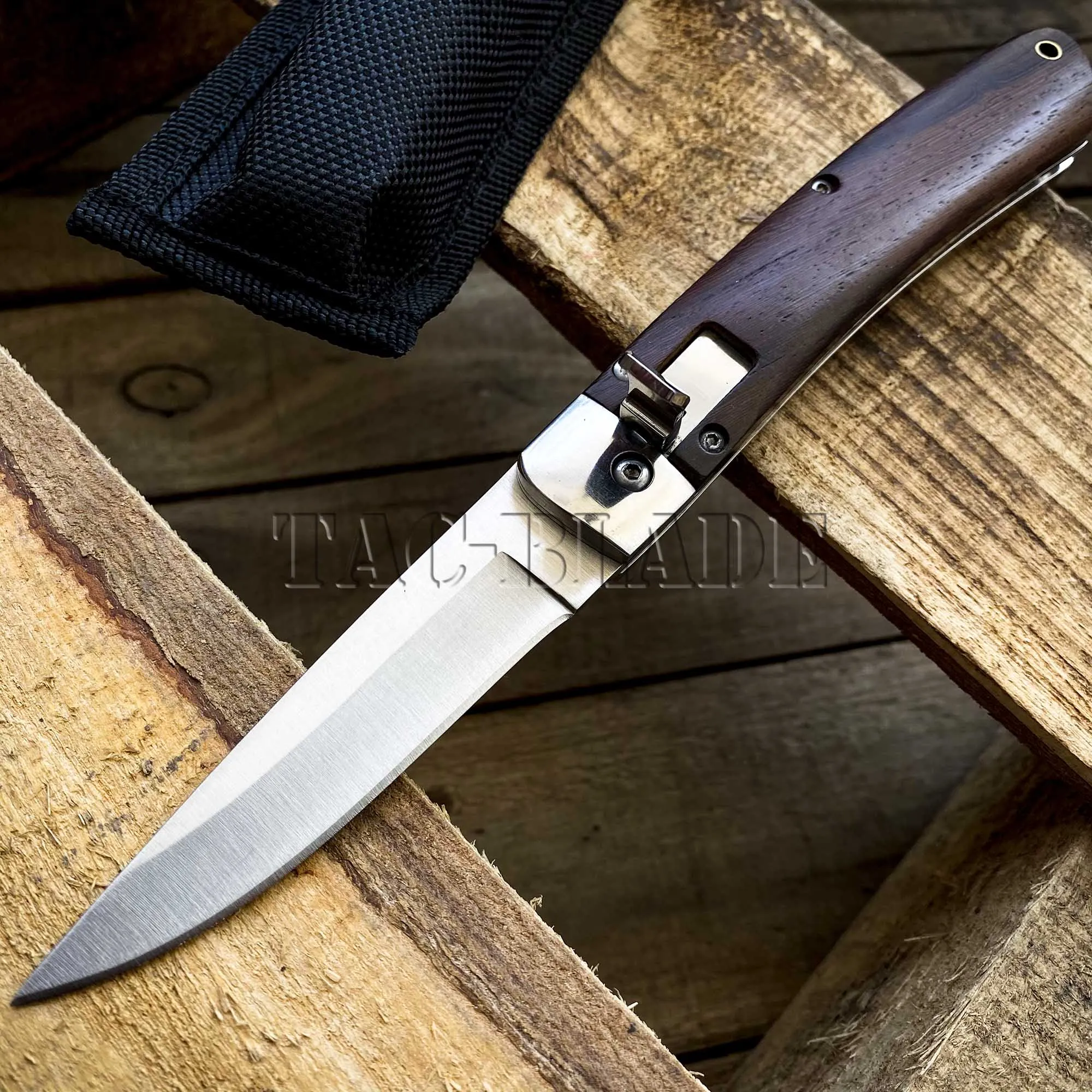 

TOP QUALITY JUNGLE TACTICAL HUNTING FOLDING KNIFE SABER OUTDOOR SURVIVAL TOOL