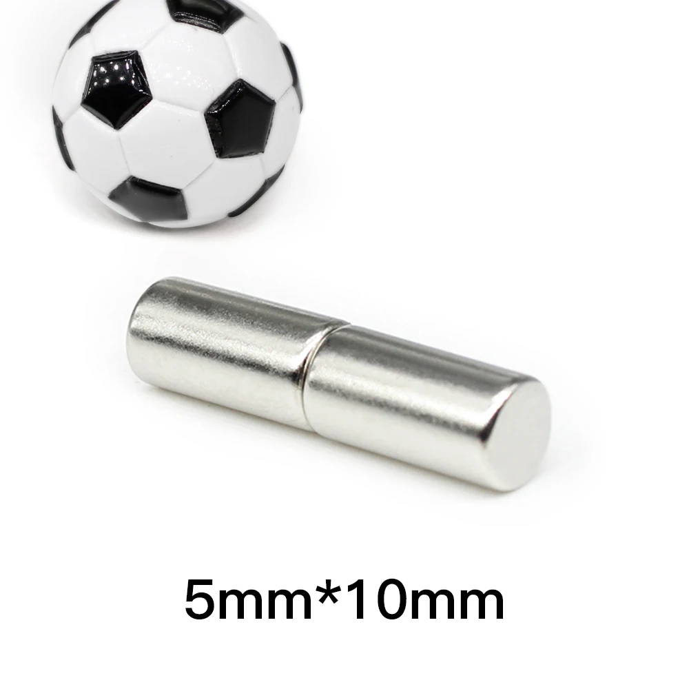 10/20/50/100/150/200/300PCS 5x10 Small Neodymium Disc Magnets 5x10mm 5*10 Round Strong Cylinder Rare Earth Magnet 5mm x 10mm N35 - купить по