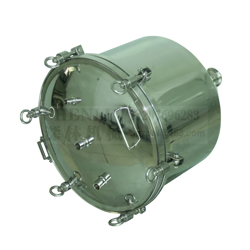 

Hopper SS304 stainless air tighten hoppre for filling machine with aire pressure 64mm connect Filling machine spare part kit