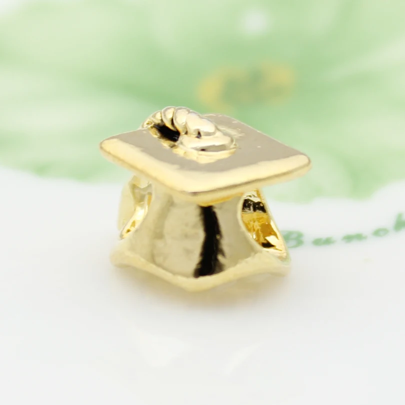 DIY выпускник траншеекопатель колпачок книги для шарма бусины Fit Pandora браслет