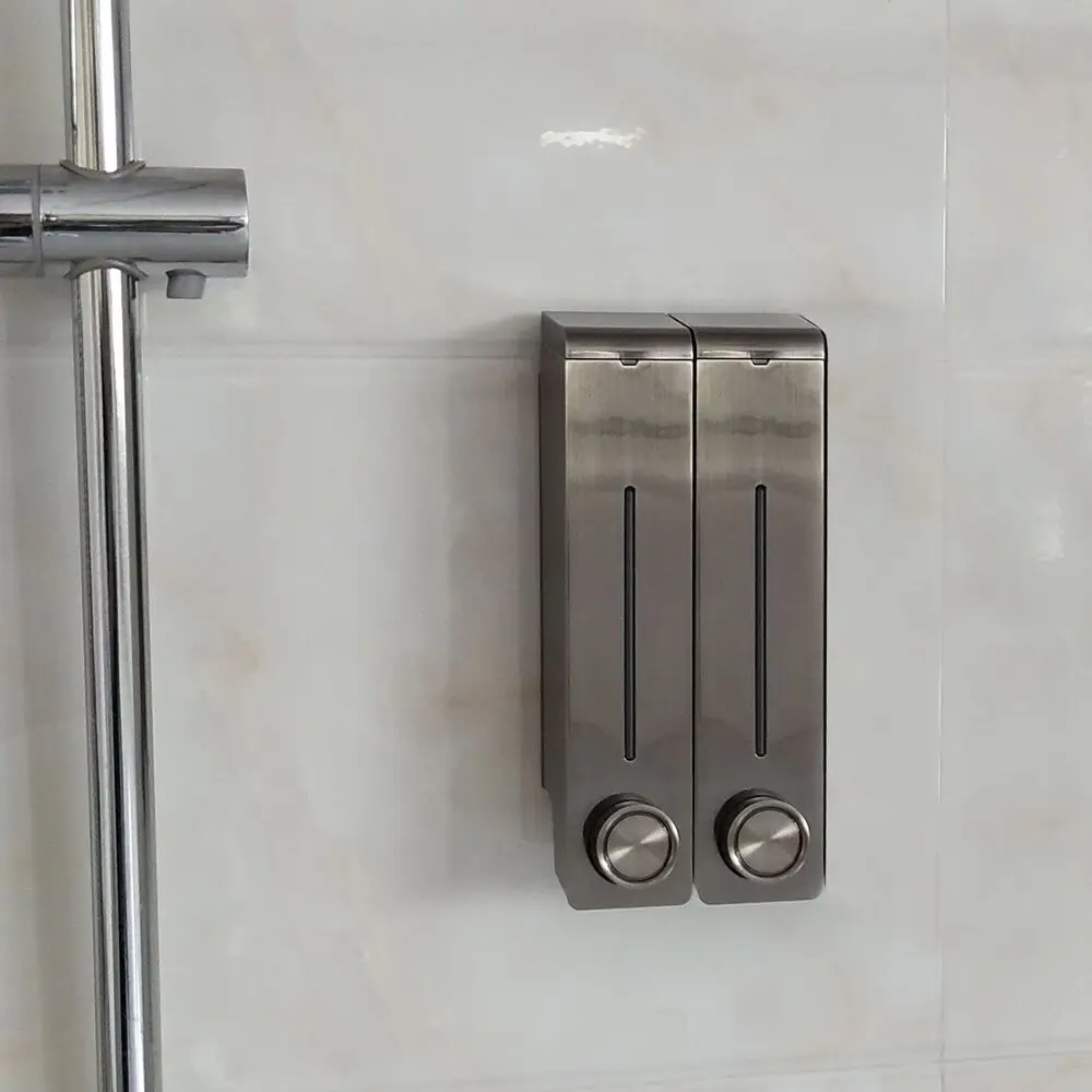 Настенное дезинфицирующее средство для мыла диспенсер шампуня ванной и душа