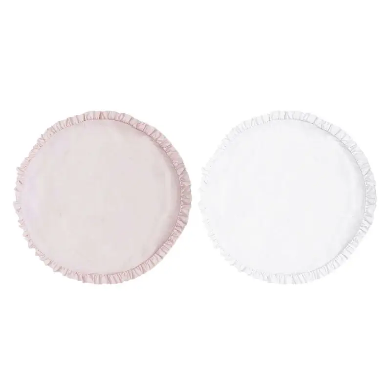 Скандинавские простые украшения для детской комнаты, детское игровое одеяло, кружевной однотонный коврик для ползания, коврик для сна