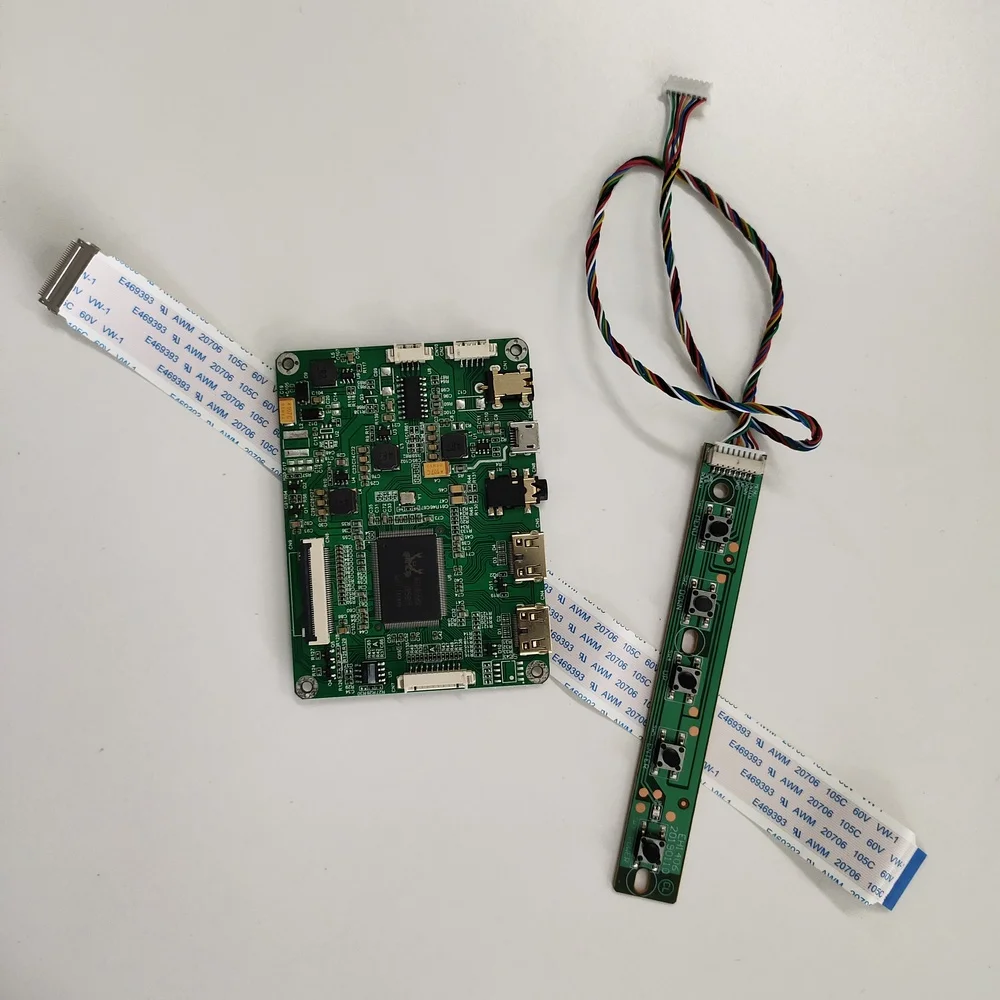 

kit For 15.6" N156HHE-GA1 1920x1080 LCD Display Panel LED mini Micro 2 HDMI-compatible LCD EDP Controller Board monitor screen