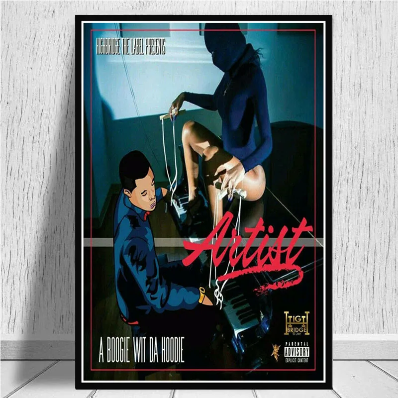 A Boogie wit da Толстовка худи SZN музыкальная Обложка Альбом Плакат Картина