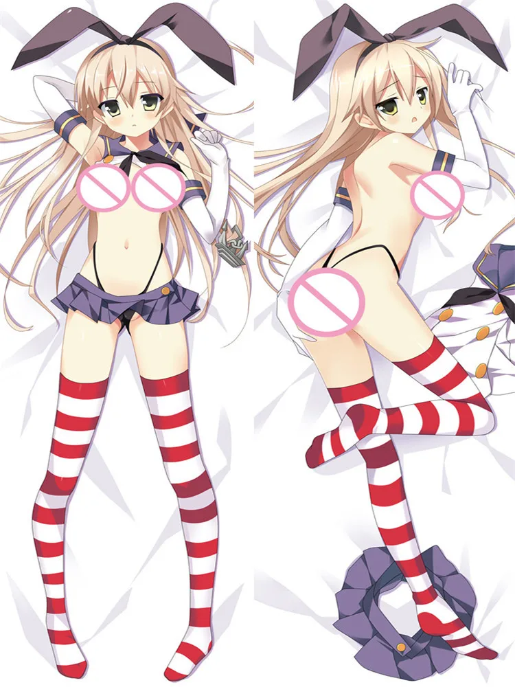 Аниме Dakimakura Kantai Коллекция kanклей Shimakaze обнимающая Подушка наволочка декоративная