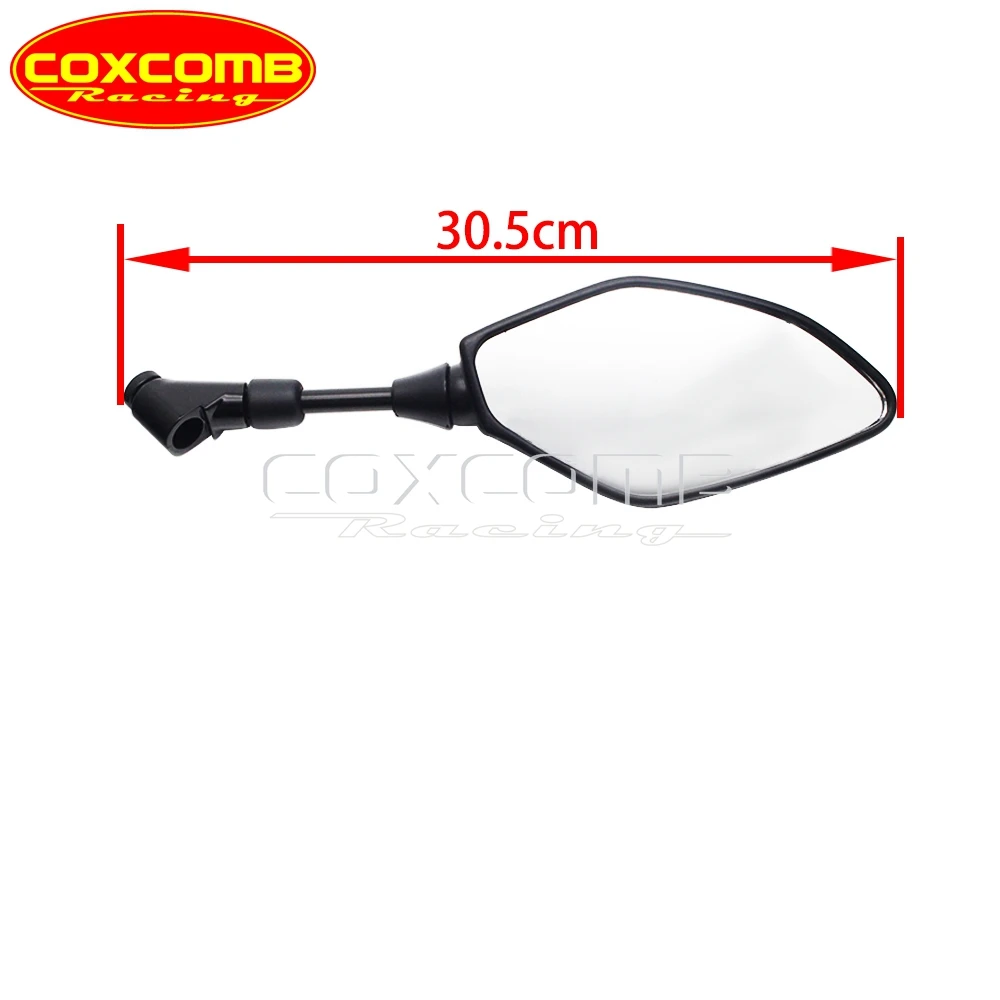 

For SUZUKI GSR400 600 750 SFV650 BMW 800GS Honda CB500 650R Universal Motorcycle Mirrors Sport Bike Racing Rear View Mirror