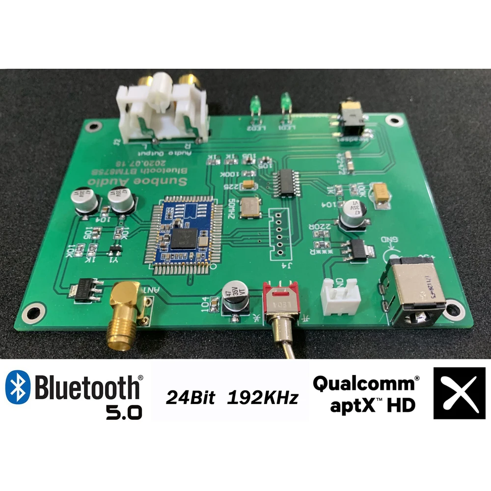 Беспроводной приемник LUSYA LDAC 8675 Bluetooth 5 0 ES9028 DAC декодер плата APTX HD Поддержка 24BIT 92K