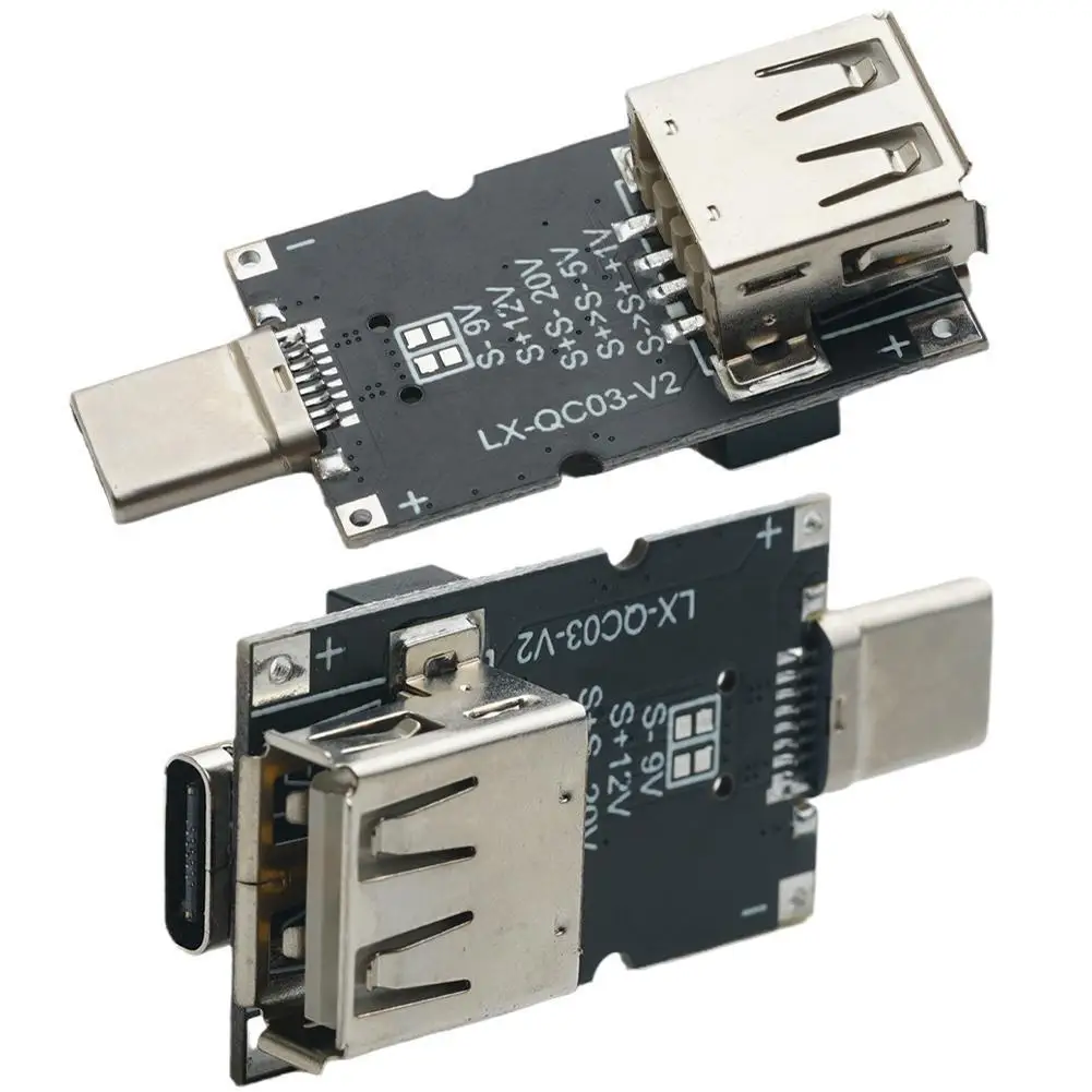 

3/5 шт., Спусковая Плата USB Type-C QC PD 2,0/3,0 5/9/12/20 в