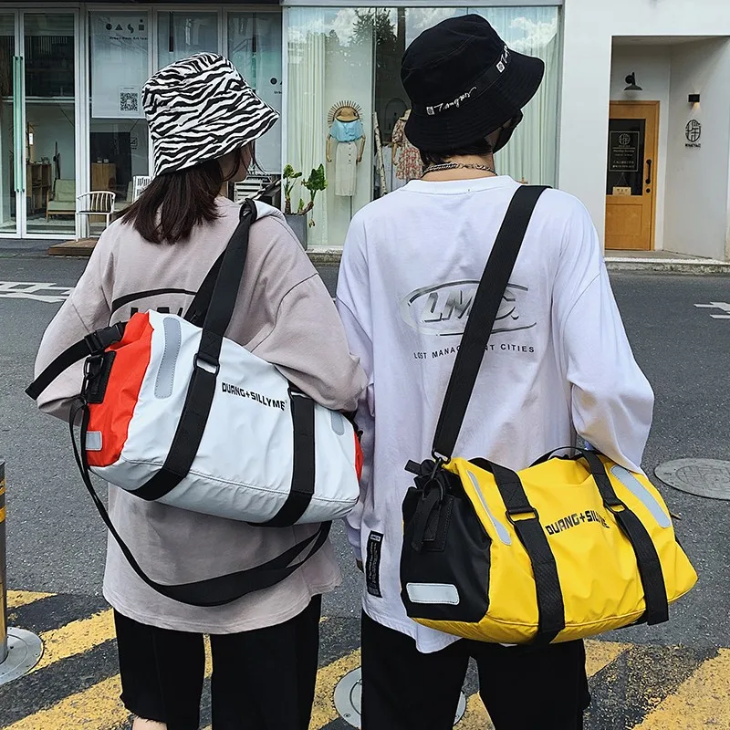 

Fashion Women's Sports Bag Men's Oxford Gym Bags Waterproof Yoga Bags Trendy Outdoor Travel Bags Shoulder Crossbody Bags 2022