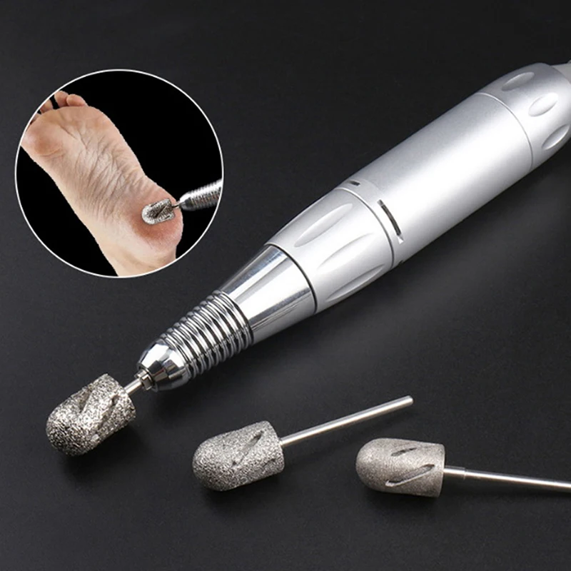 

3 Size Nail Accessories And Tools Manicure And Pedicure Drill Lathe Nail Drills Bits For Foot Care Tool Callus Clean Cuticle