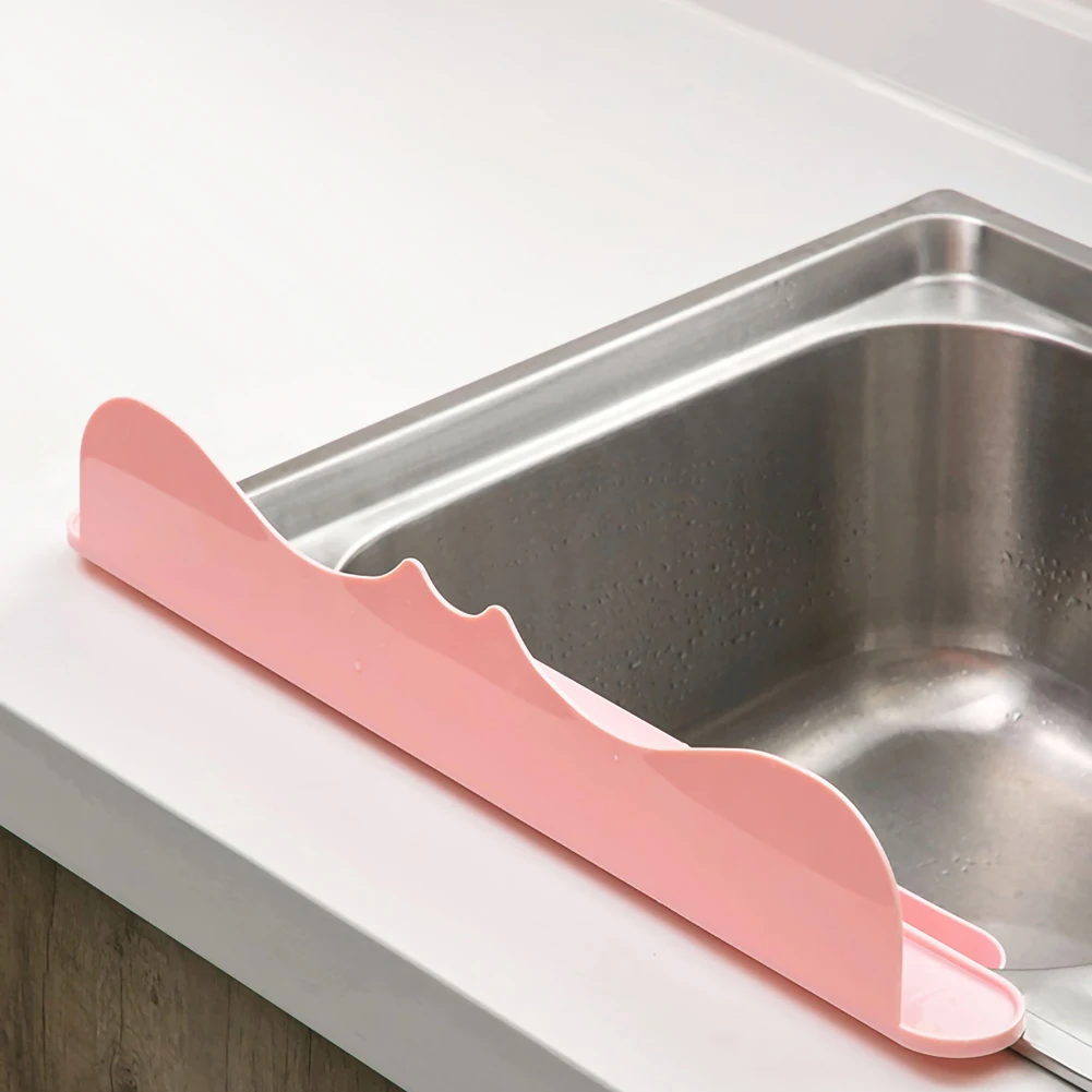

Sink rack Multifunctional splash-proof drain rack, kitchen suction cup storage rack 2-in-1 kitchen baffle pool storage rack