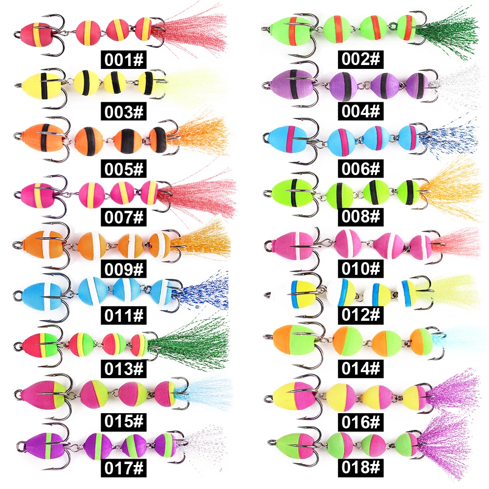 1 шт. рыболовная приманка в виде насекомых 46 цветов | Спорт и развлечения
